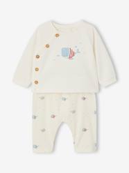 Baby sweatshirt and trouser set