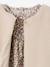 Girl's sherpa dress and cardigan set ecru 
