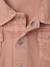 Frilly jacket for baby girls rosy 