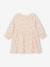 Baby girl's dress in cotton gauze ecru 