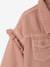 Frilly jacket for baby girls rosy 