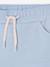 Pack of 2 Pairs of Fleece Bermuda Shorts for Baby Boys striped blue 