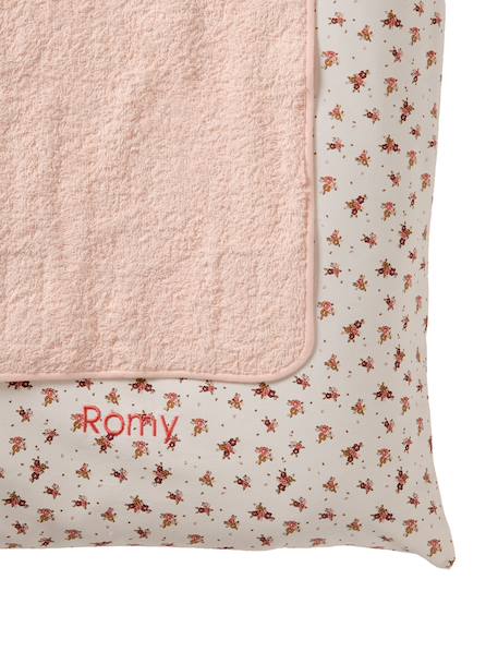 Cover for Changing Mattress, Hanoi multicoloured+printed beige+sage green+WHITE LIGHT ALL OVER PRINTED 