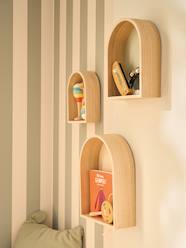 Bedding & Decor-Decoration-Set of 3 rainbow house shelves 