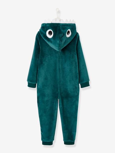 Dinosaur Jumpsuit Dark Green 