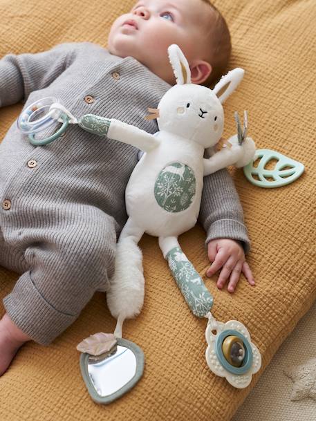 Little rabbit activity toy - IN THE WOODS white 