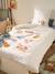 MUSIQUE LEXIQUE duvet cover set + pillowcase with recycled cotton printed white 
