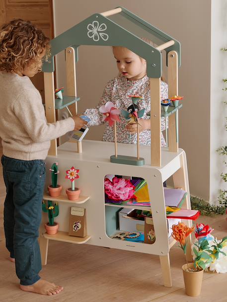 Flower Workshop in FSC®100% Wood green 