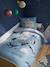 PÔLE NORD duvet cover set + pillowcase for children, with recycled cotton ocean blue 