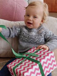 Baby Christmas jacquard jumper from the family capsule collection