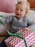 Baby Christmas jacquard jumper from the family capsule collection marl grey 