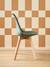 Scandinavian Primary School Chair green+rose+white 