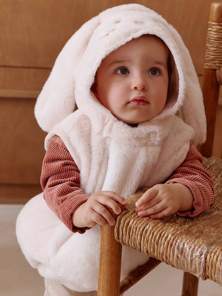 Rabbit Costume for Babies white 