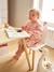 Set table and 2 child's bear chairs white 