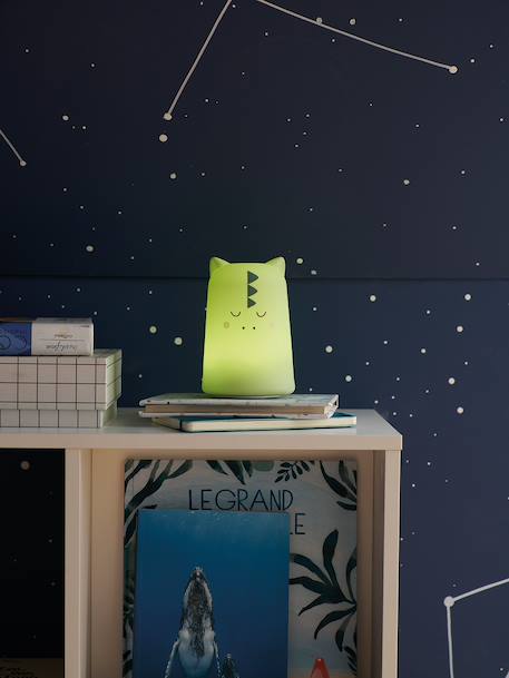 Dinosaur night light sage green 