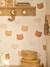 Pack of 20 bear and cloud stickers beige 