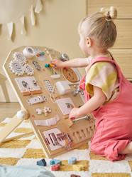 Toys-Educational Games-Shapes & Colours-Early-Learning Multi-Activity Board in FSC® Wood