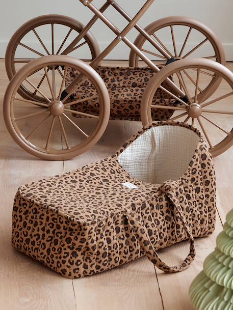 Moses basket for baby doll VERTBAUDET x ENVIE DE FRAISE brown 