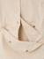 Newborn set of 2 playsuits in organic cotton marl beige 