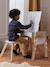 5-in-1 Activity Board in FSC Wood white 