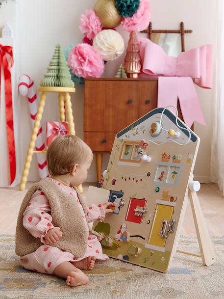 Sound & Light Activity Board in FSC® Wood wood 