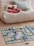 Track floor mattress with FSC® wooden accessories green 
