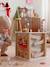 Large FSC® wooden 4 seasons activity cube wood 