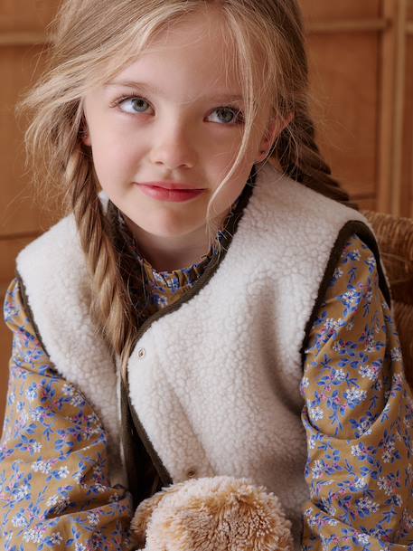 Child's reversible cardigan from the family capsule ecru 