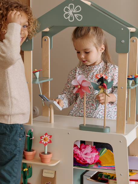 Flower Workshop in FSC®100% Wood green 