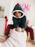 Boys' pyjama and hooded sweatshirt set green 
