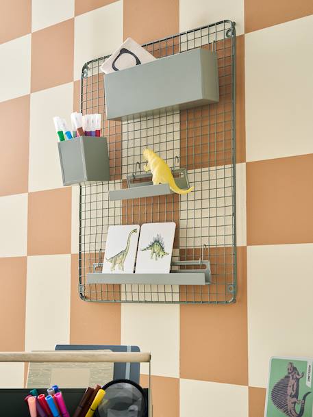 Collage frame in metal sage green 