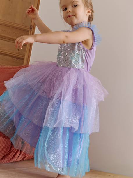 Dress up mermaid dress blue 