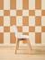 Scandinavian design nursery chair rose+white 