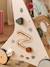 Baby Walker in FSC®100% Wood with Brakes, GREEN FOREST red+wood+yellow 