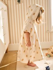 Bedding & Decor-Bathing-Customisable PETIT OURS baby bath poncho, with recycled cotton