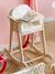 Rocking High Chair in FSC®100% Wood for Dolls wood 