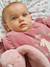 Baby sleeping bag with detachable long sleeves, ENCHANTED RABBIT old rose 