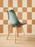 Scandinavian Primary School Chair green+rose+white 