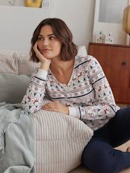 Maternity-Christmas family 2-piece pyjamas for women