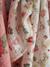 Pack of 3 muslin squares in cotton gauze ENCHANTED RABBIT set pink 