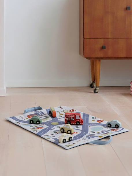 Mini Track + 5 Cars beige 
