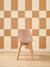 Scandinavian design nursery chair rose+white 