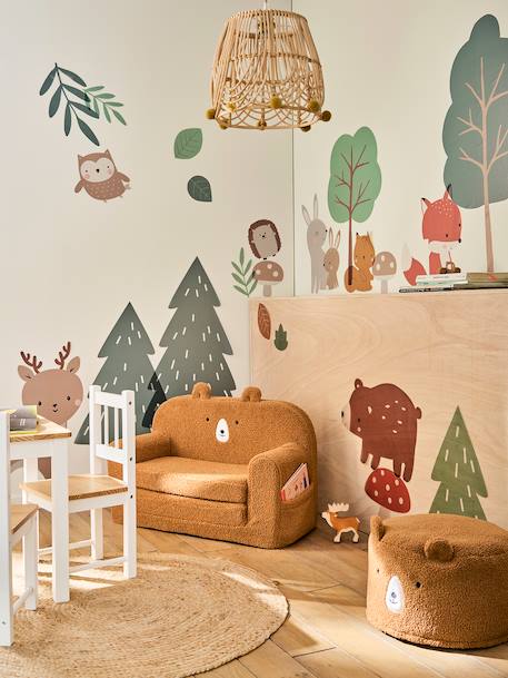 XXL GREEN FOREST wall sticker printed green 