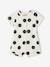 Newborn set of 2 playsuits in organic cotton marl beige 