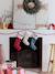 Pack of 3 Christmas socks red 
