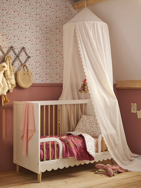Enchanted Rabbit duvet cover + pillowcase bedding set old rose 