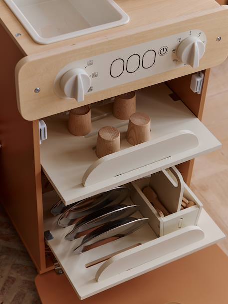 Dishwasher in FSC® Wood caramel 