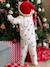 Footed Jumpsuit & Beanie Combo, Christmas Capsule Collection ecru 