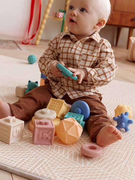 Large sensory box in soft plastic white 