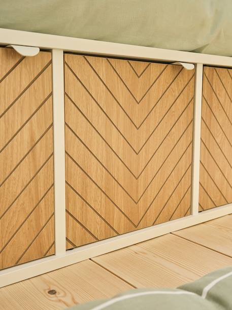 Door for Cubbyhole Unit, Chevron wood 